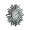 Reloj Pared Resina Plateado Ø57 y 5Cm-Pila:1Xaa(No Incl - Imagen 2