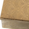 Caja Madera y Metal Dorado - Imagen 3