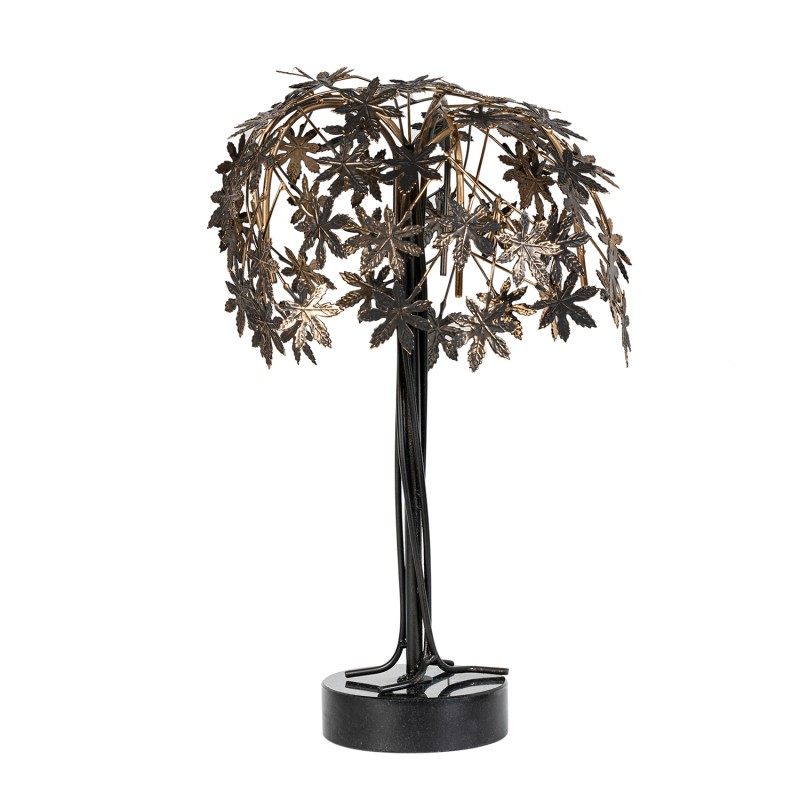 36916 Figura Arbol Metal Envejecido y Negro 22 X 22 X 32 - Imagen 1
