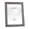 Portafotos Resina Plateado Ext:18 y