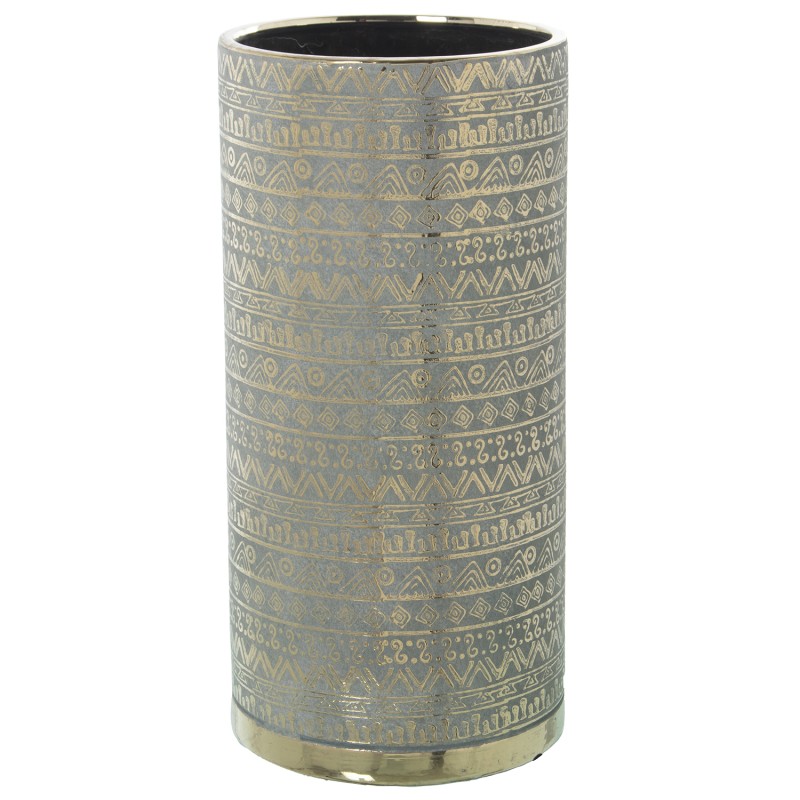 50241 Paragüero Porcelana Verde y Oro - Imagen 1