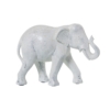 Figura Resina Elefante Blancoenvejecido