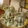 Figura Resina Elefante Dorado - Imagen 4