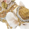Figura Resina Elefante Blanco y Dorado - Imagen 3