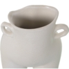 Jarrón Cerámica Blanco C y Asas - Imagen 4