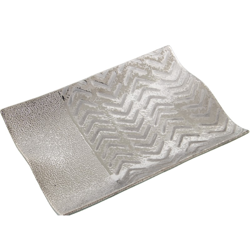 52603 Centro Rect.cerámica Plateada 32 y - Imagen 1