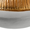 Jarrón Aluminio 20Cm Oro y Blanco - Imagen 4