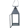 Farol Portavelas 48Cm Metal Negro - Imagen 2