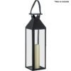 Farol Portavelas 68Cm Metal Negro