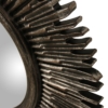 Espejo Redondo Resina Gris Oscuro y Int:ø30Cm - Imagen 2
