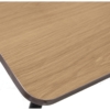 Mesa Comedor Madera Patas Metal y Tabler:dm y Melamina y Pv - Imagen 4