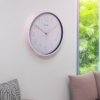 Reloj Pared Ø38Cm Dial Rosa Acrílico Mvto. Segundero Contín y 5Cm y Pila:1Xaa No Inclu - Imagen 4