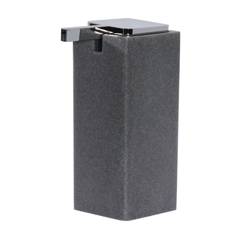 87202 Dosificador Baño Acrílico Gris y 5Cm - Imagen 1