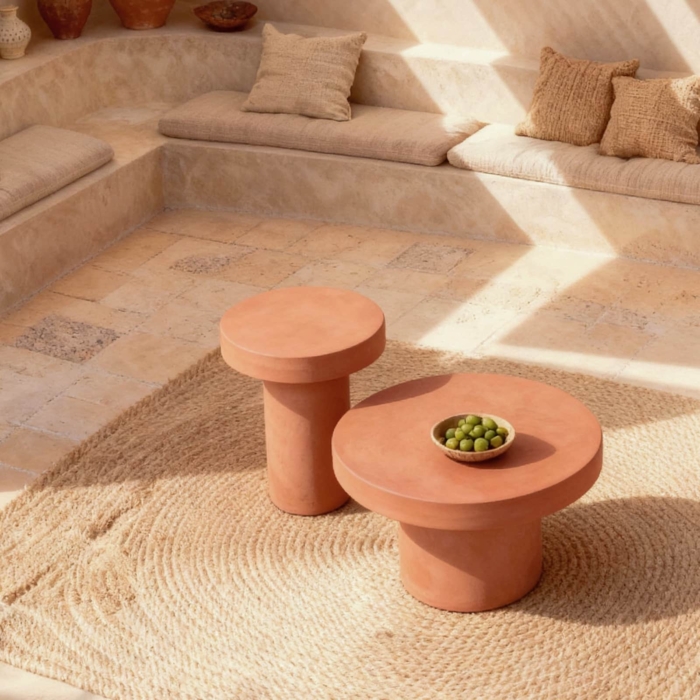 MESA AUXILIAR MIRKO TERRACOTA