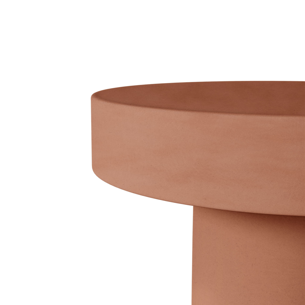 MESA AUXILIAR MIRKO TERRACOTA - Imagen 3