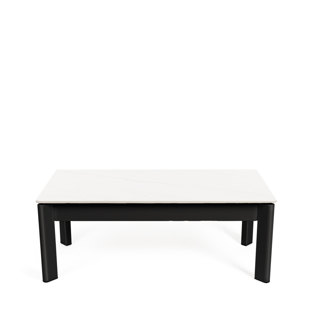 Mesa centro elevable ROLAND blanco/negro - Imagen 3