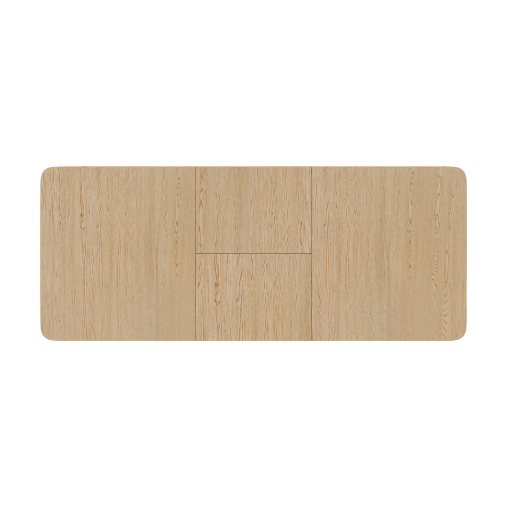 Mesa ext. GLADYS 160 roble/negro - Imagen 5