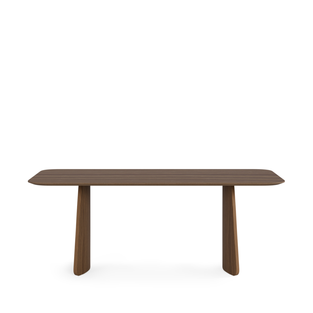 Mesa fija KIMBERLY 200 nogal - Imagen 2