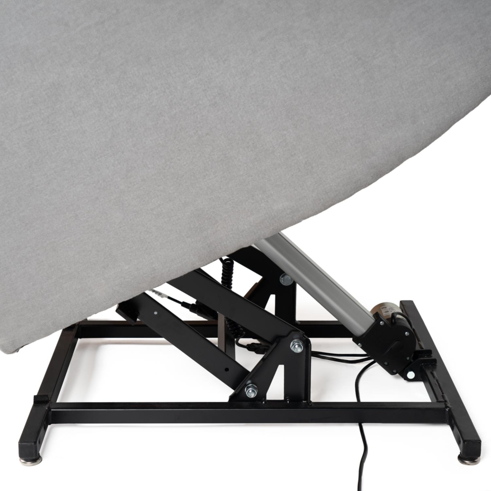 Sillón Power Lift 1 motor SAORI gris claro - Imagen 7