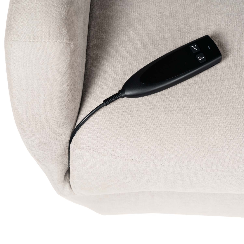 Sillón Power Lift 1 motor SAORI beige - Imagen 8