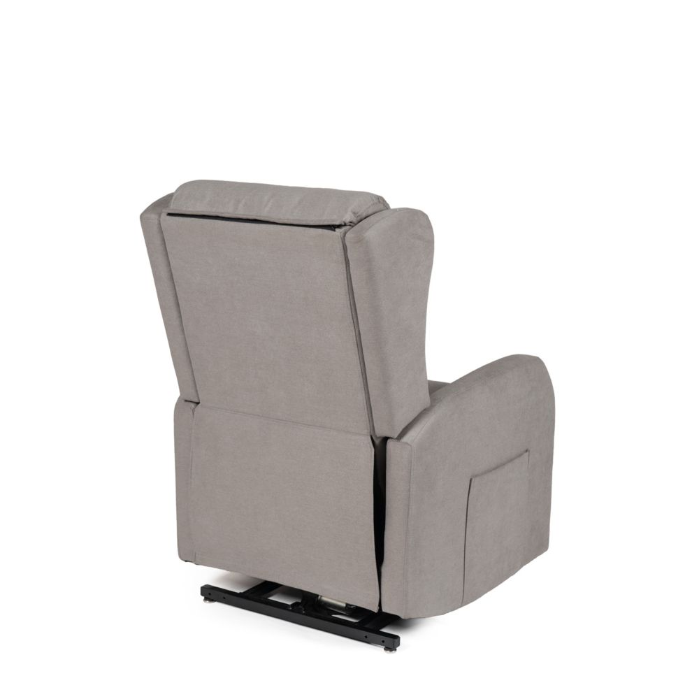 Sillón Power Lift 1 motor SAORI taupe - Imagen 4