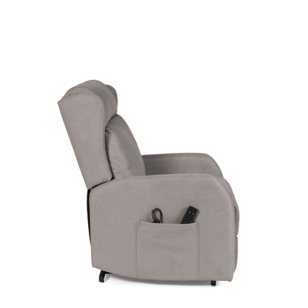Sillón Power Lift 1 motor SAORI taupe - Imagen 5