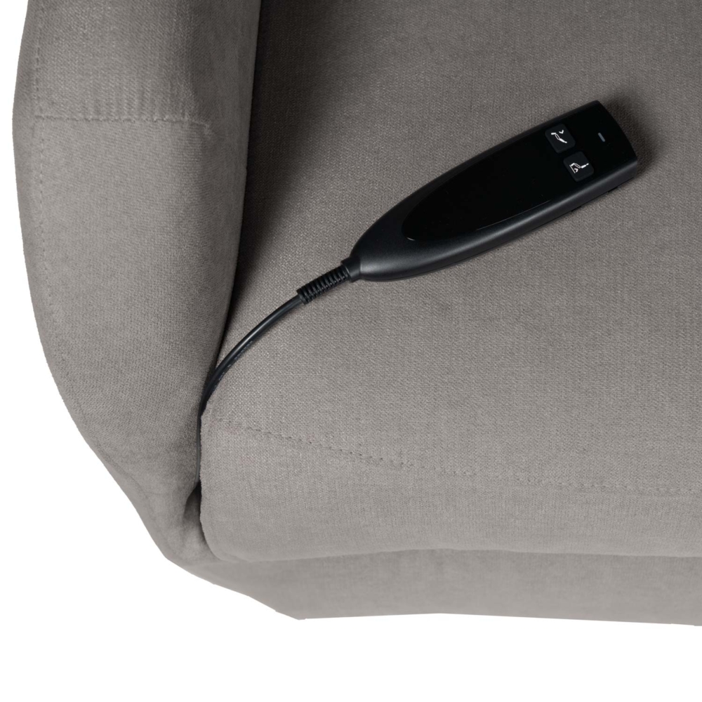 Sillón Power Lift 1 motor SAORI taupe - Imagen 8