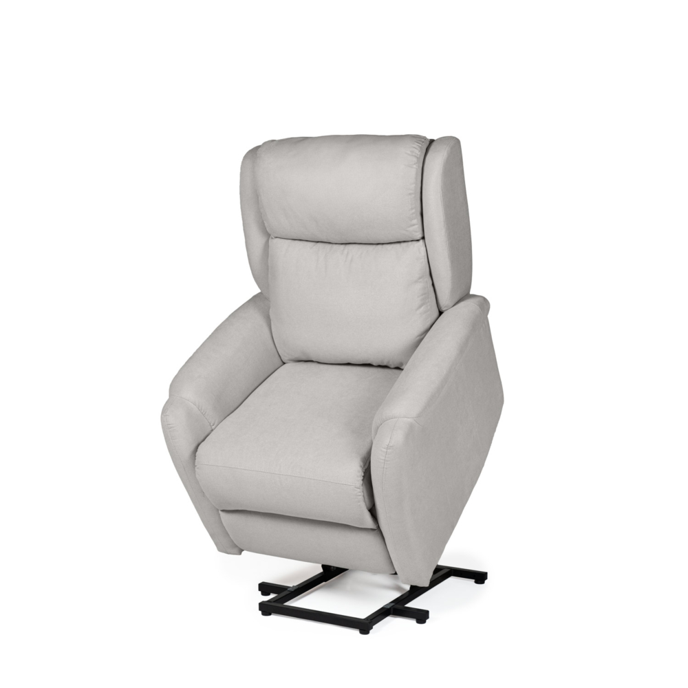 Sillón Power Lift 1 motor AKARI gris claro - Imagen 3