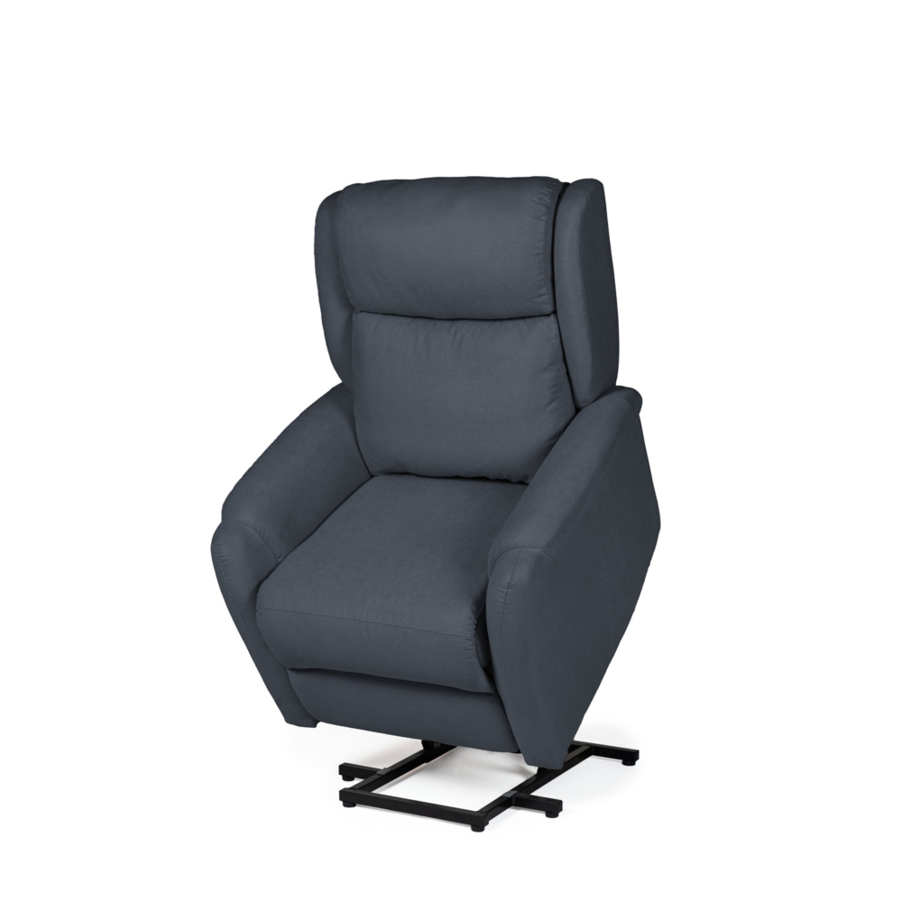 Sillón Power Lift 1 motor AKARI gris oscuro - Imagen 3