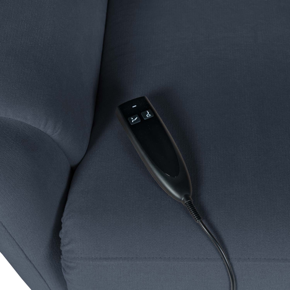 Sillón Power Lift 1 motor AKARI gris oscuro - Imagen 8