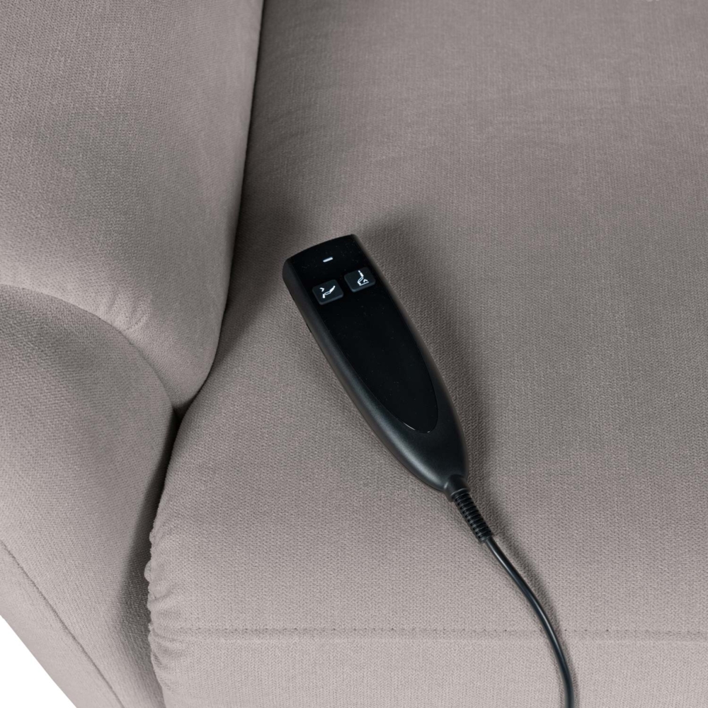 Sillón Power Lift 1 motor AKARI taupe - Imagen 8