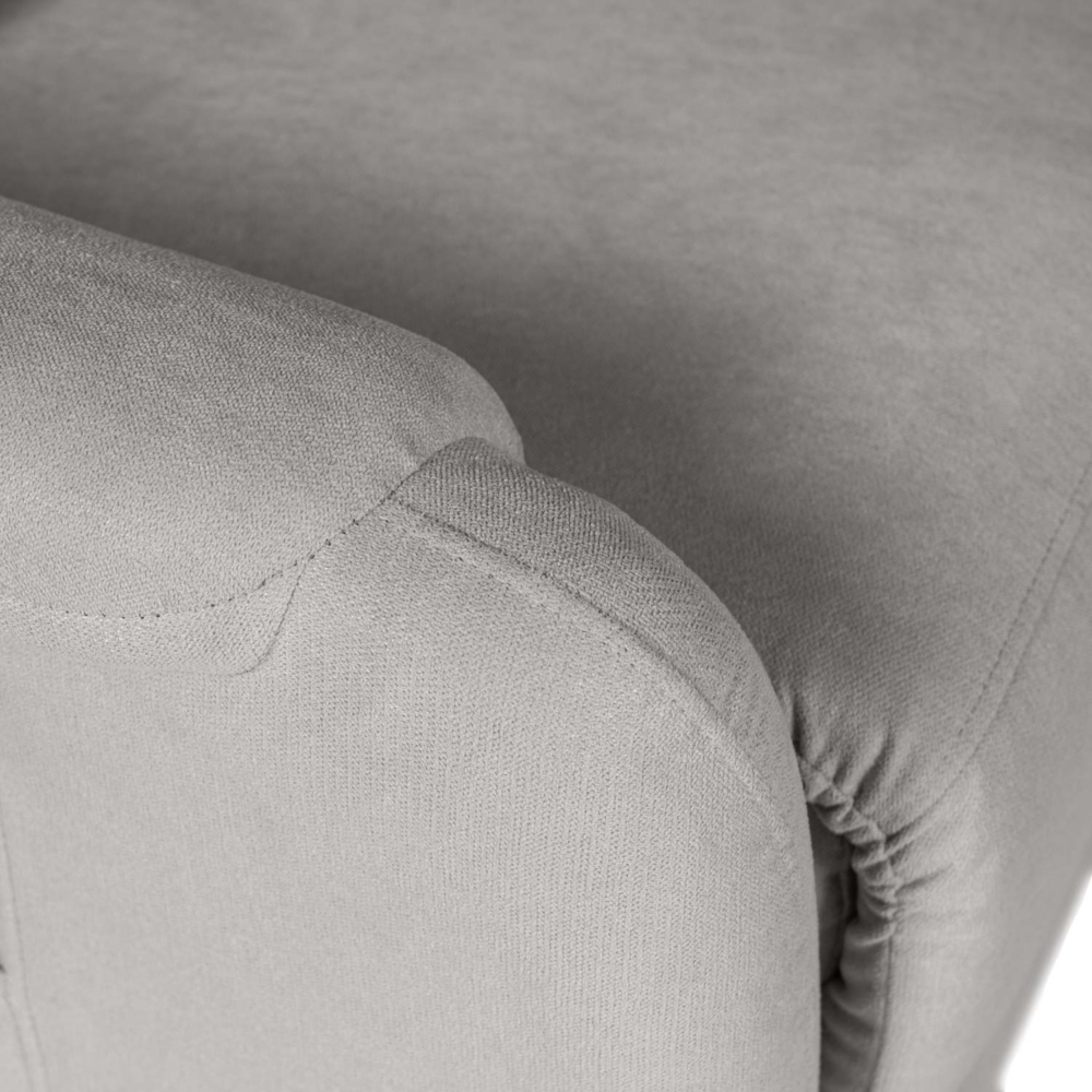Sillón relax 1 motor AKARI gris claro - Imagen 8