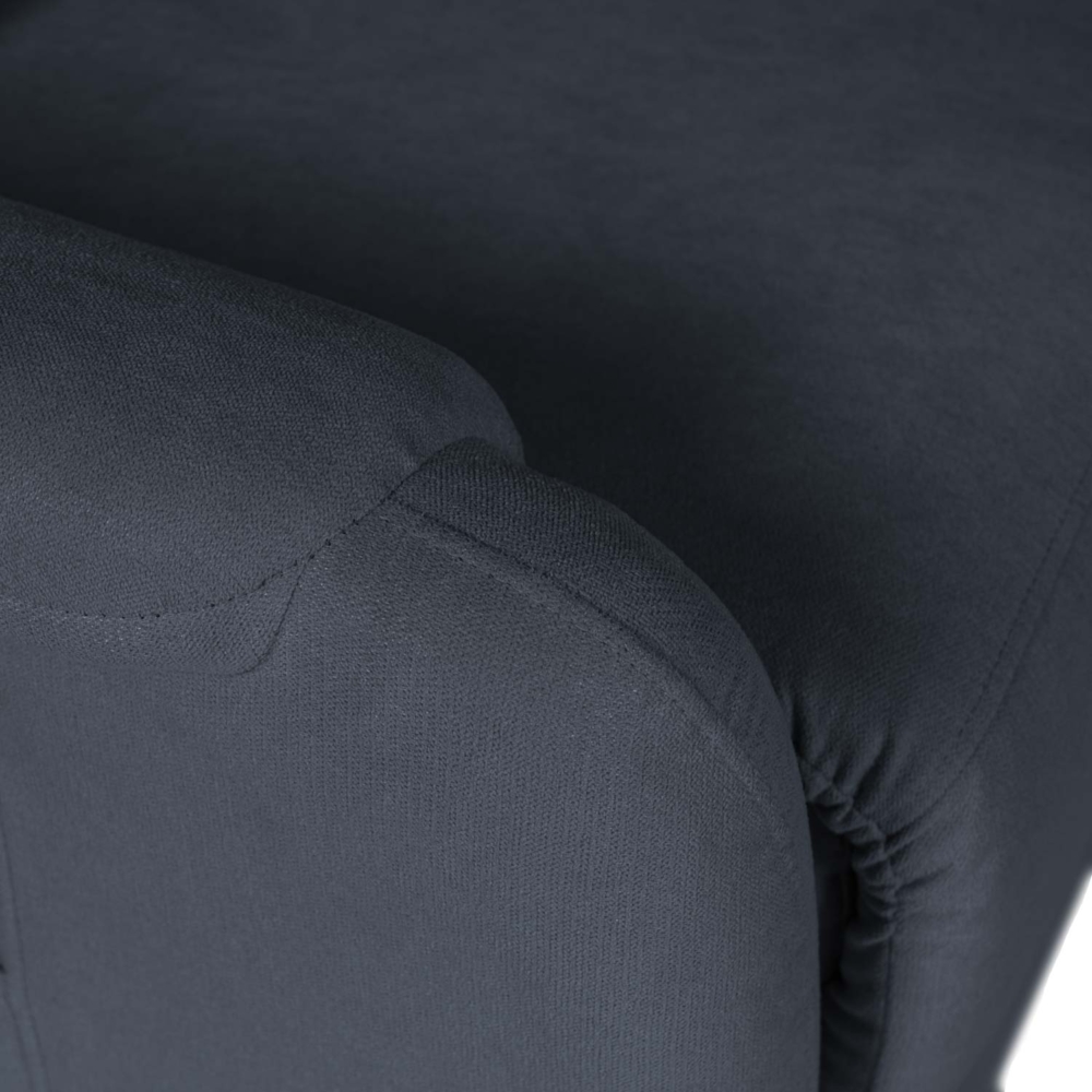 Sillón relax 1 motor AKARI gris oscuro - Imagen 8