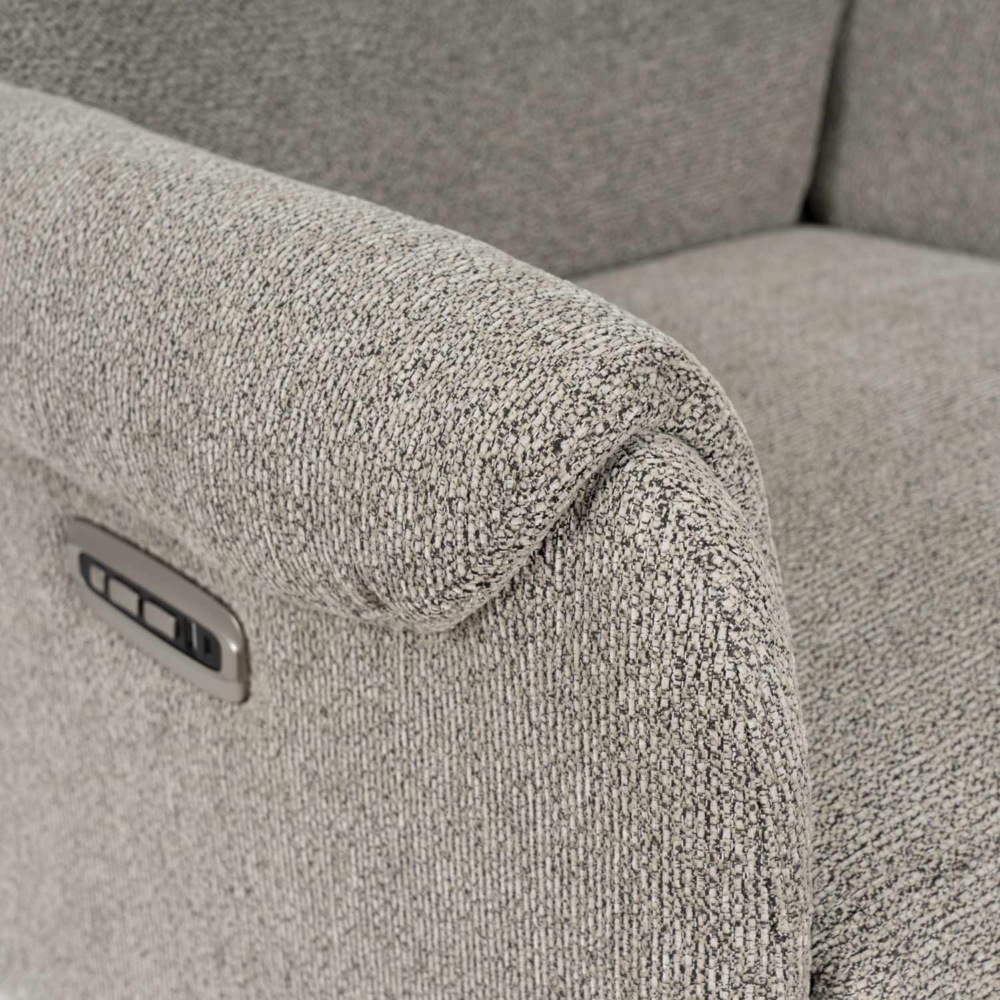 Sillón relax 2 motores TAMIKO taupe - Imagen 10