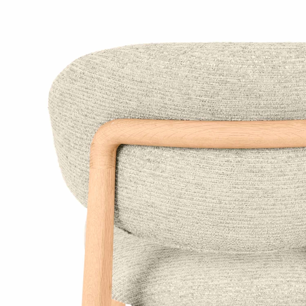 Taburete bajo RENZO beige - Imagen 6