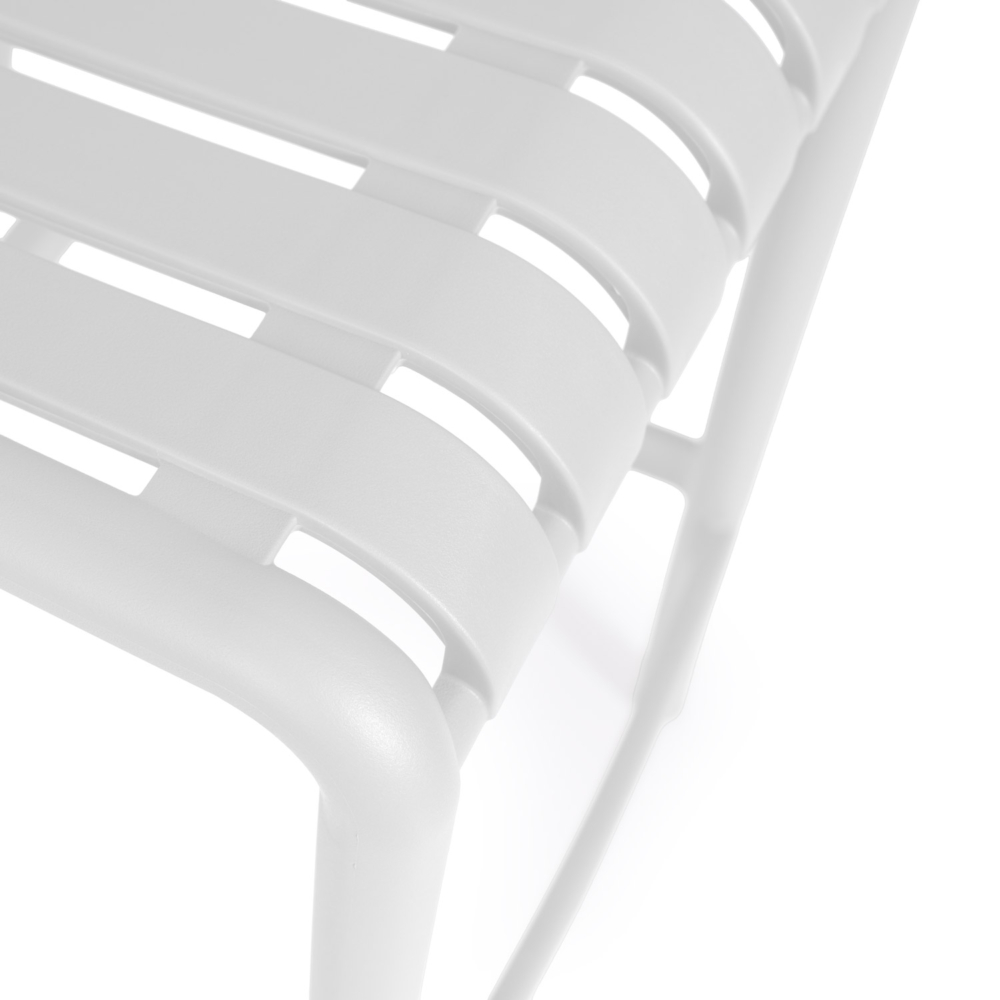 Taburete BASTIAN blanco - Imagen 7