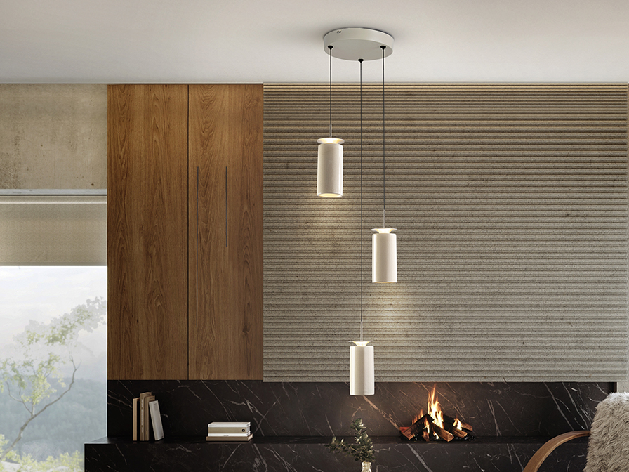 216531 ALFARA- LAMPARA CREMA - Imagen 1