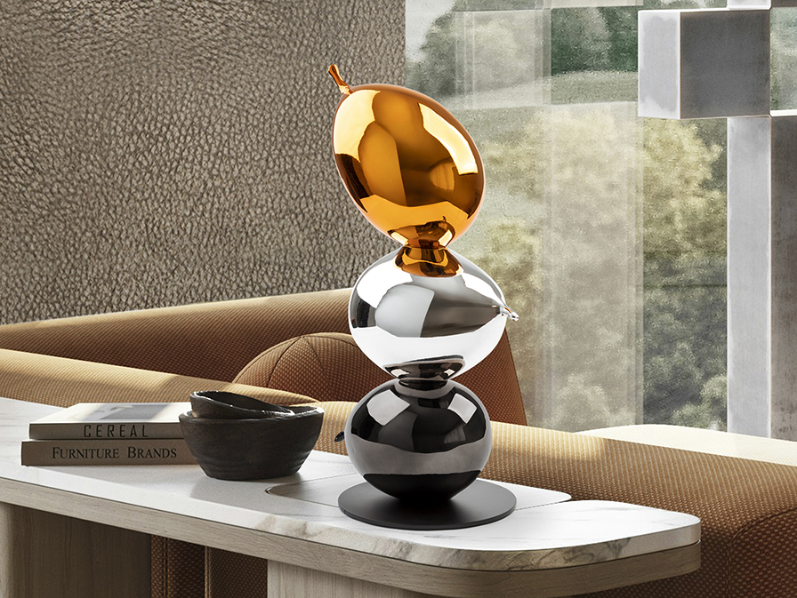 Consola y espejo plata 0002 GLOBOS- FIGURA -COLORES - Imagen 1