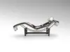 LECO- CHAISE LONGUE - PIEL VACA BCO.NEGR - Imagen 6