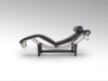 LECO- CHAISE LONGUE - PIEL NEGRA - Imagen 6