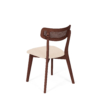 SILLA SHIRLEY NOGAL BEIGE - Imagen 2