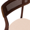 SILLA SHIRLEY NOGAL BEIGE - Imagen 5