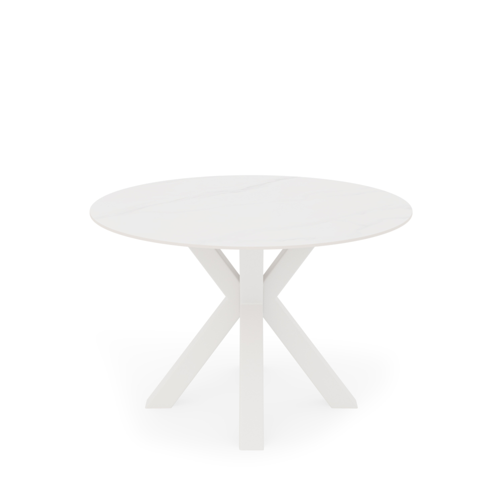 MESA FIJA FIORELLA 120 CM BLANCO/BLANCO - Imagen 3