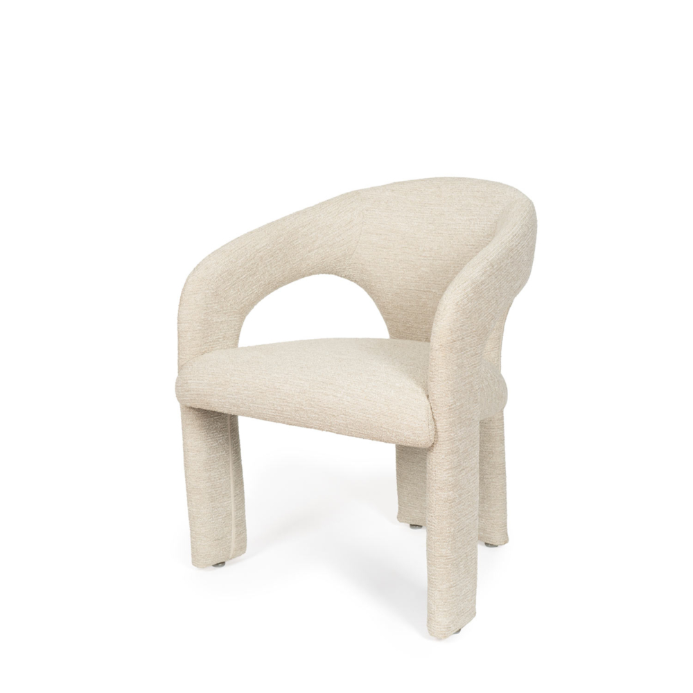 SILLA LORETTA BEIGE - Imagen 1