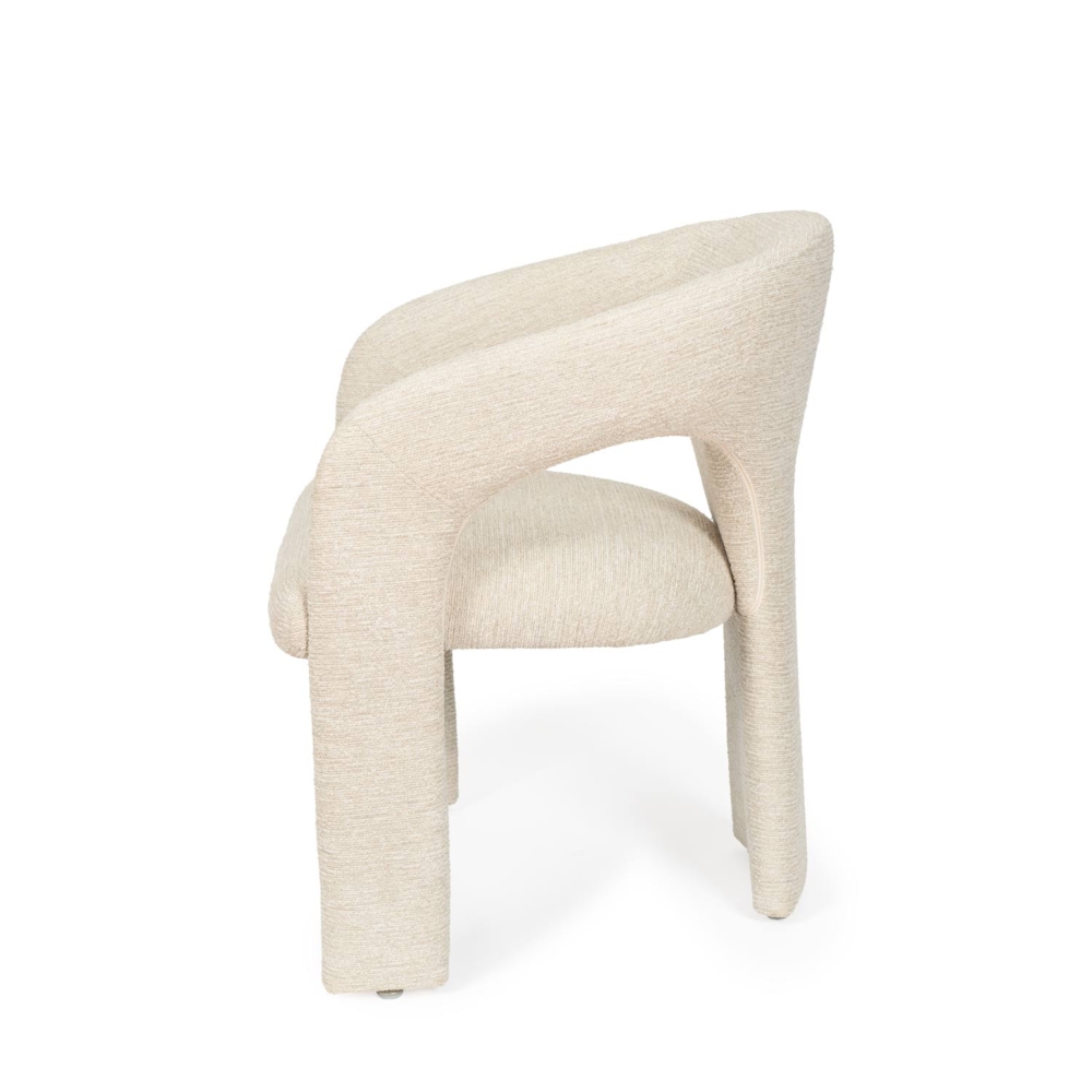 SILLA LORETTA BEIGE - Imagen 3