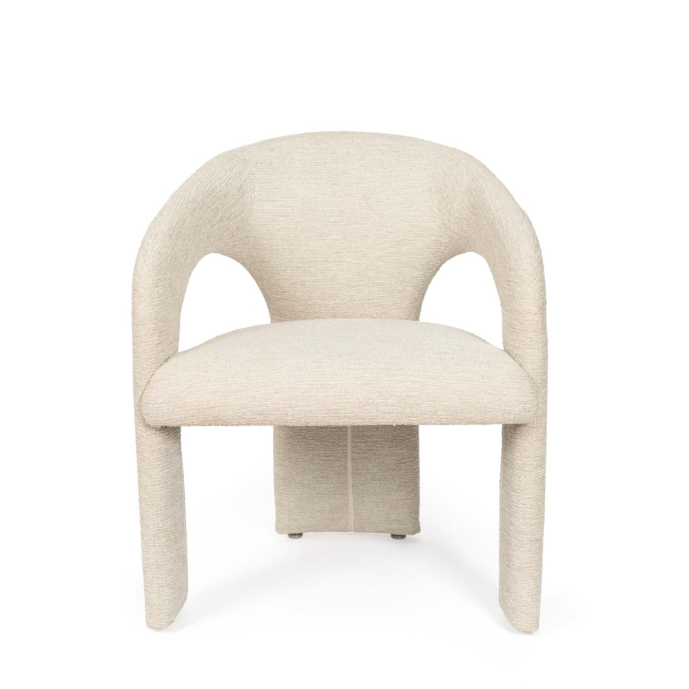 SILLA LORETTA BEIGE - Imagen 4