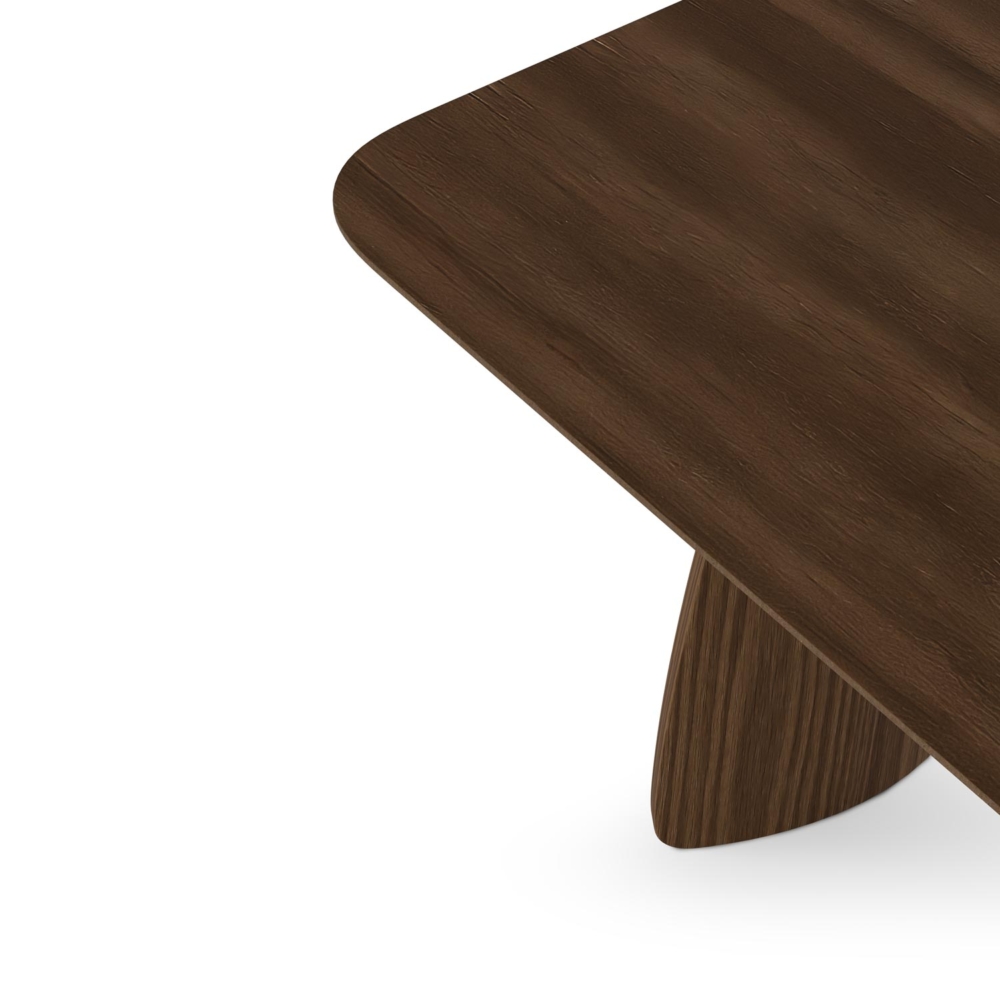 MESA FIJA KIMBERLY 200 NOGAL - Imagen 4