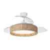 VENTILADOR DC CANARIO BLANCO/NATURAL - Imagen 2