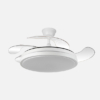 VENTILADOR DC ESCORPION BLANCO DESPLEGABLES REMOTO+ TEMPORIZADOR+ MEMORIA