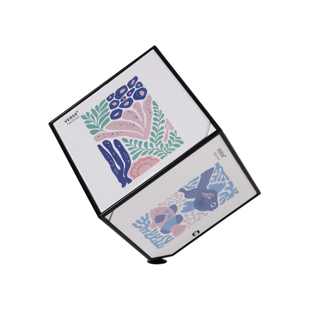 CUBO FOTOS JUNO 15 X 15 NEGRO - Imagen 1